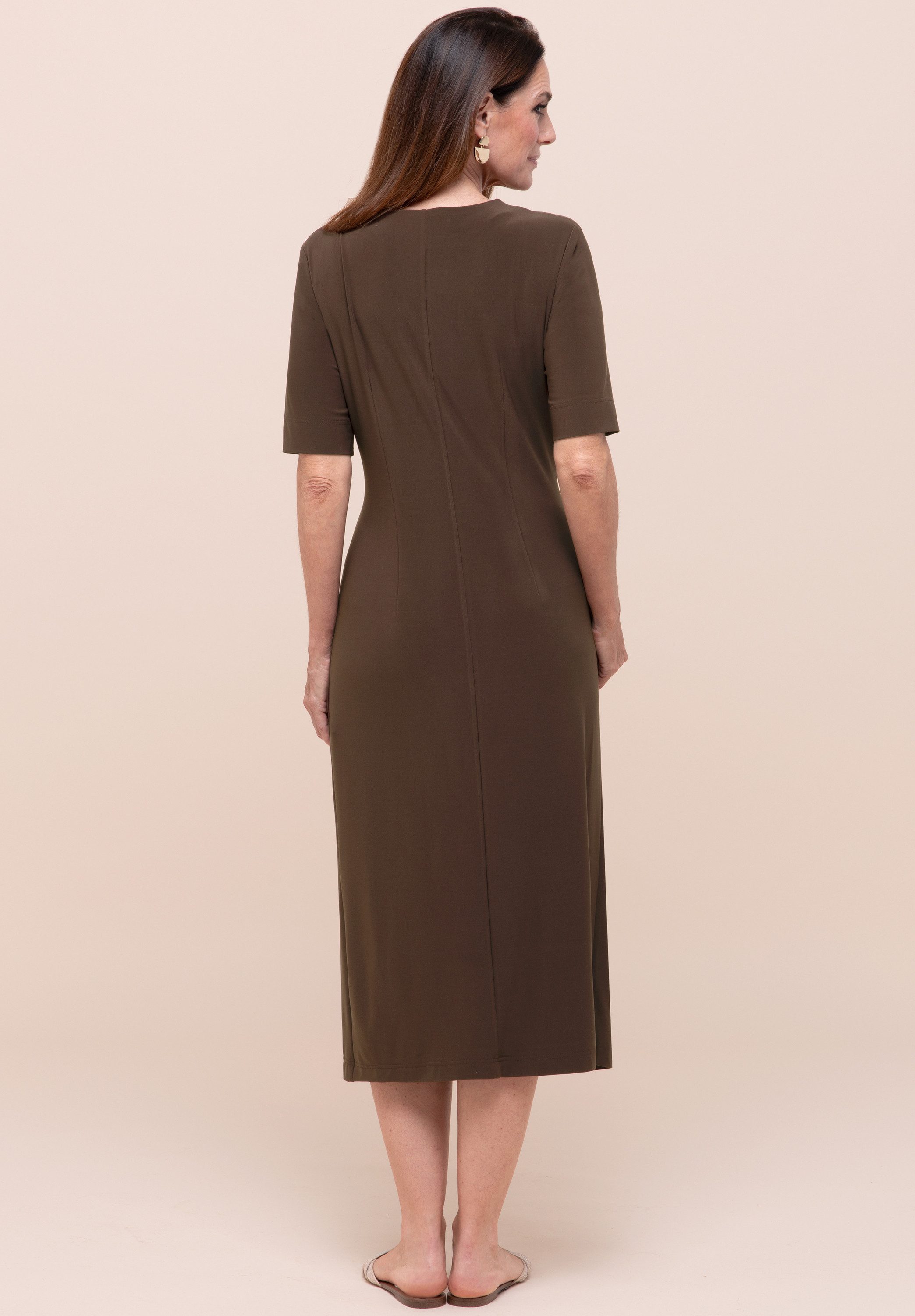 bianca Jerseykleid DAVINA in modisch angesagtem Jersey