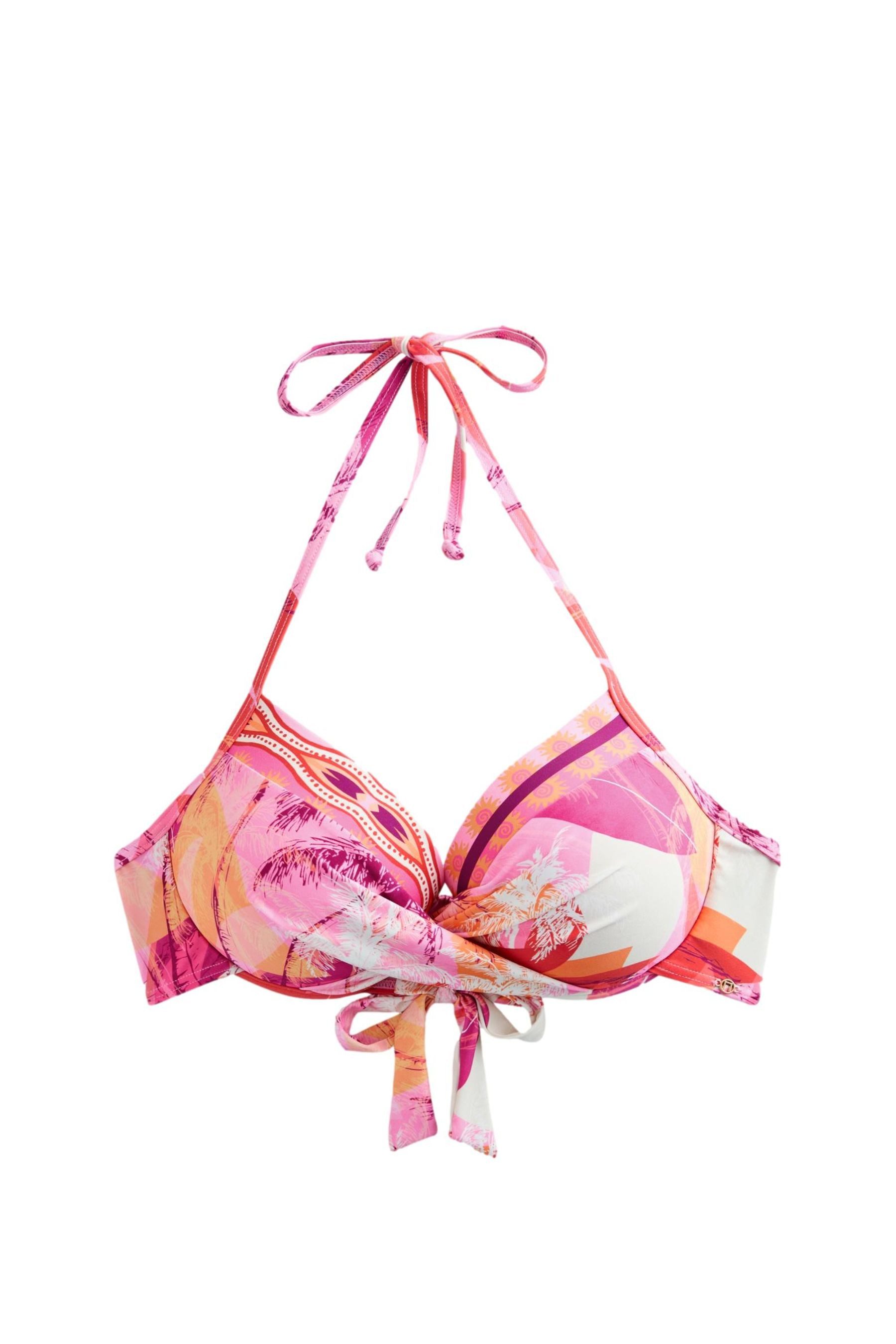 Next Bügel-Tankini-Top Wattiertes Bikini-Oberteil mit Bügel (1-St)