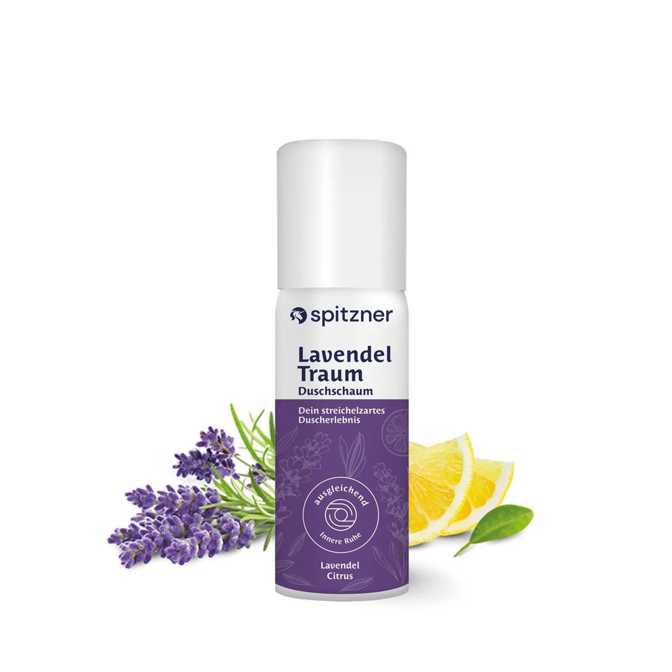 Spitzner Sauna-Aufgussset Spitzner Duschschaum Lavendel 50 ml Ausgleichende Wellness-Dusche