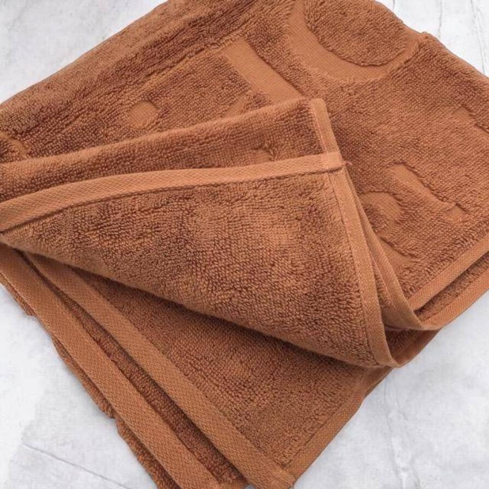 JOOP! Handtuch Selection 1711 Handtuch gemustert Terrakotta, 100% Baumwolle