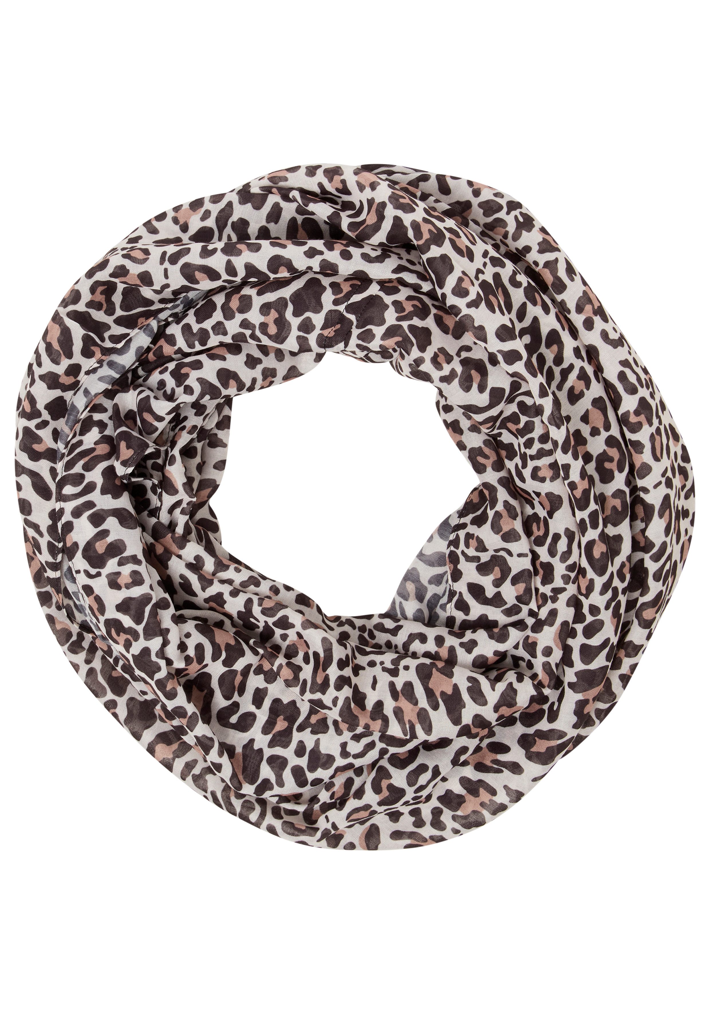 Laura Scott Loop, mit Animalmuster, für Herbst- und Wintermode, einlagig, glänzend. € 24,99, (€ 24,99 pro 1 Stk).