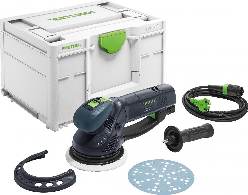 FESTOOL Exzenterschleifer RO 150 FEQ-Plus ROTEX, (1 tlg)