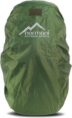 normani Rucksack-Regenschutz Rucksack-Regenüberzug für 20-35 Liter, Rucksackcover mit Patch wasserdichte Rucksackhülle Regenschutz für Rucksäcke mit Reflektorlogo