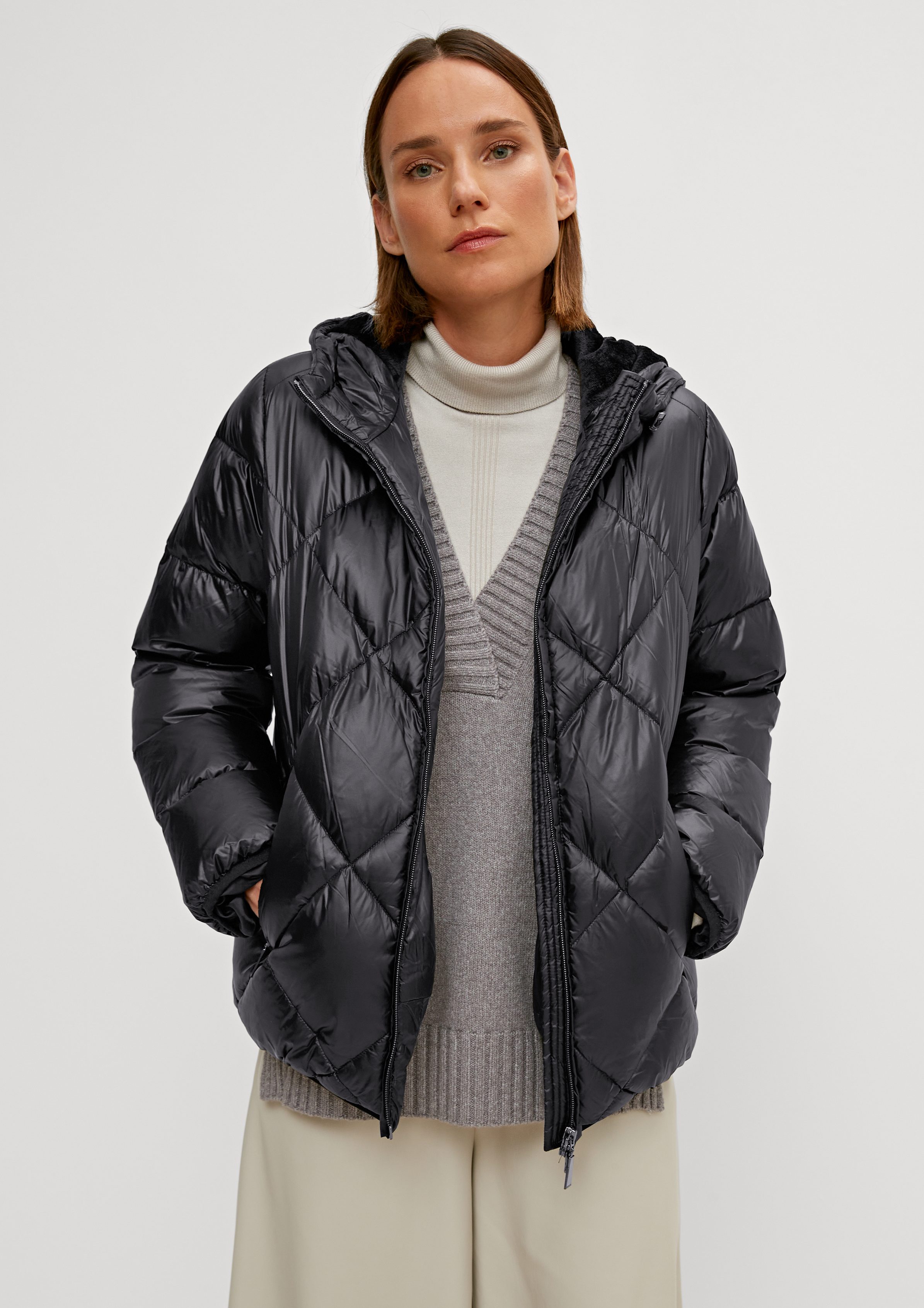 Kurzjacke black Comma Daunenjacke Gesteppte