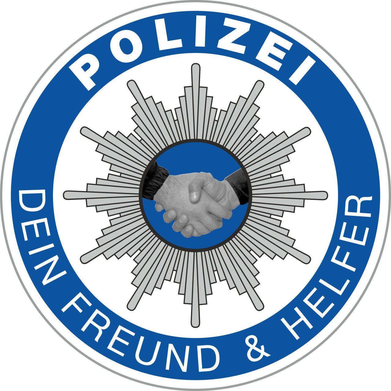 Hermann Schütz Aufkleber Hermann Schütz Aufkleber Polizei - Dein Freund &