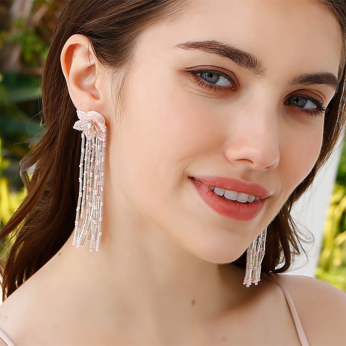 Bohème-Ohrringe, Ohrhänger für Accessoires Frauen mit DÖRÖY Quasten-Ohrringe Lange Paar