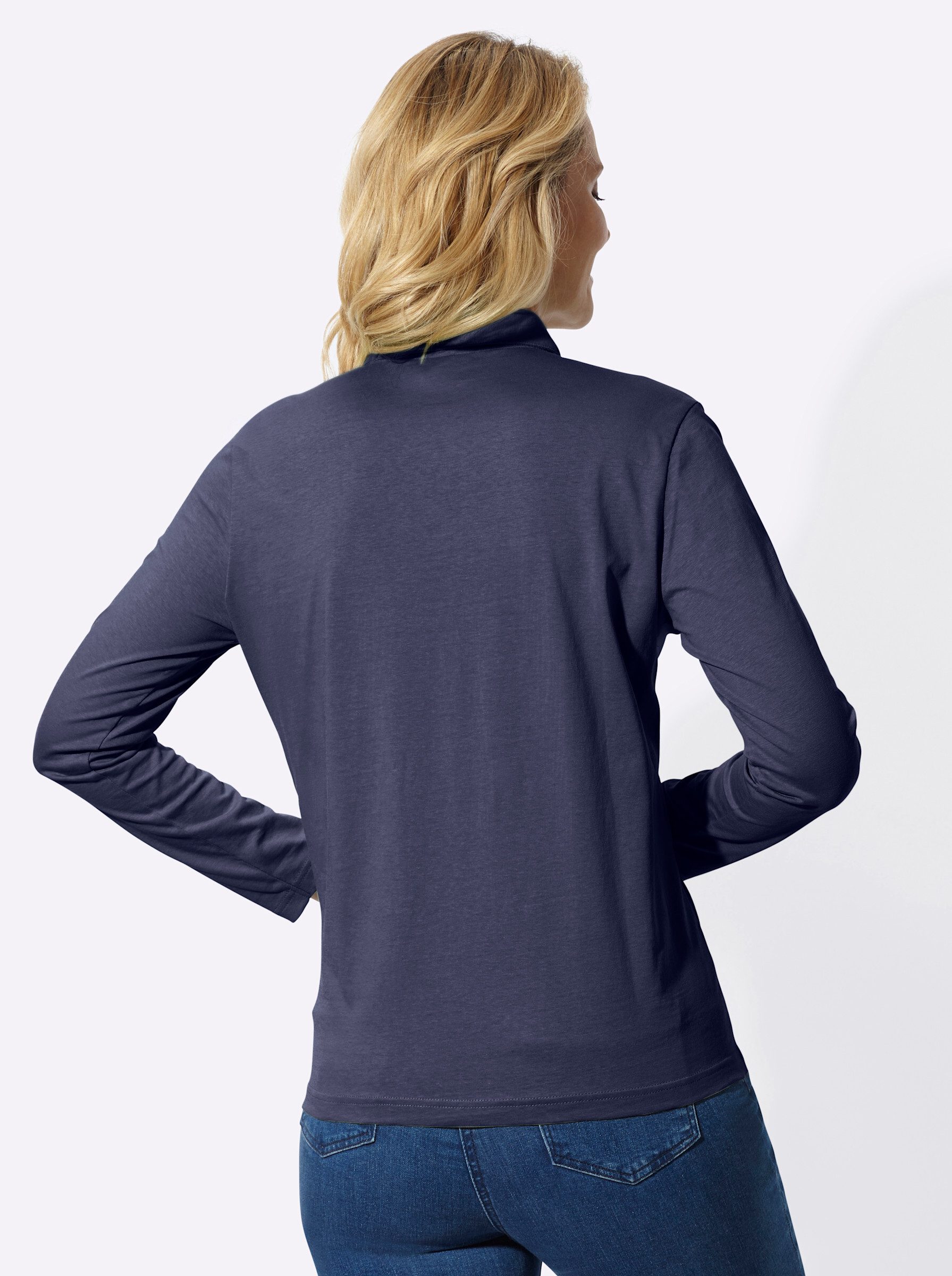 Sieh an! T-Shirt Poloshirt Langarm