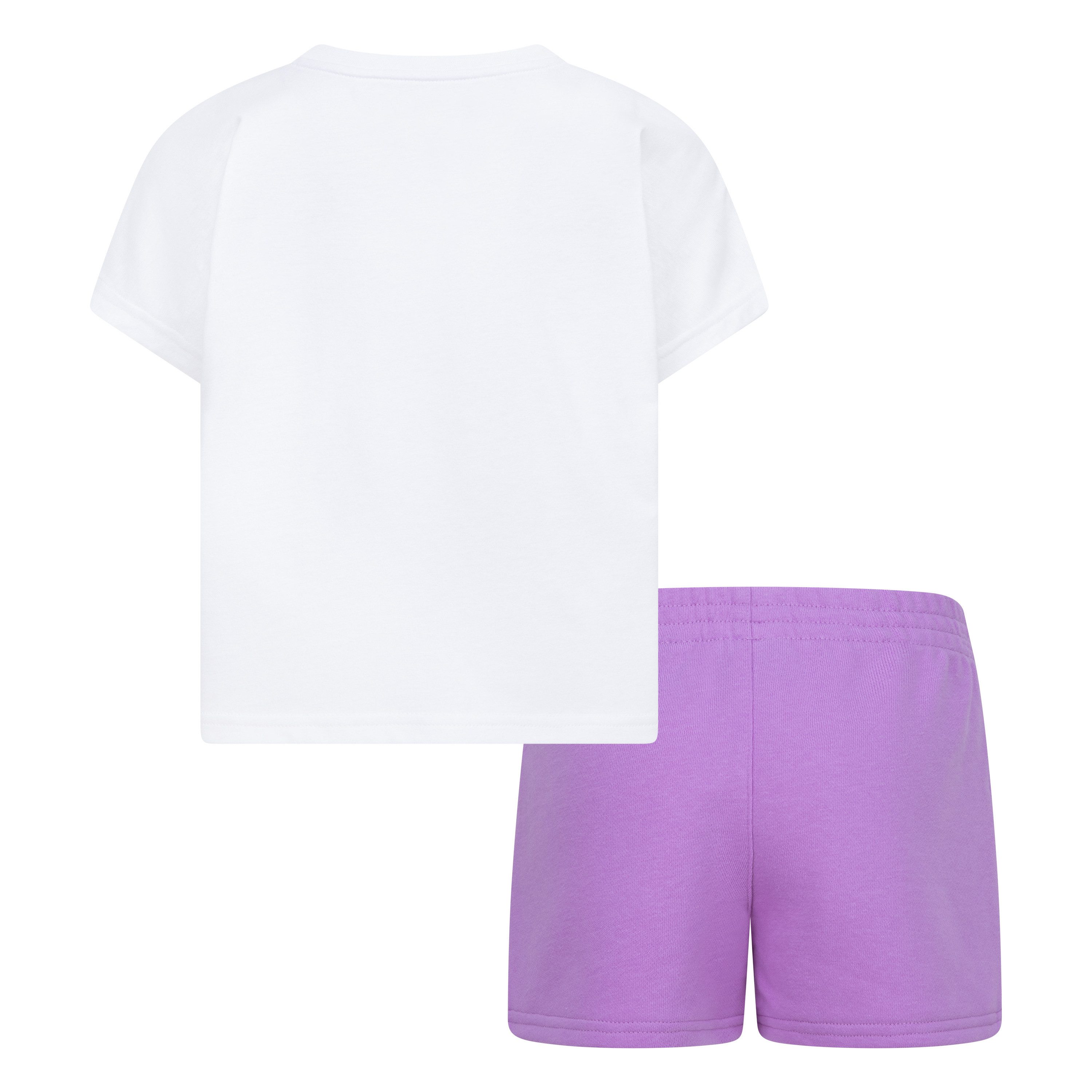 Converse T-Shirt & Shorts CNVG FLORAL TEE & SHORT SET (2-tlg) zweiteiliges Set, für Kinder, aus Baumwolle und Polyester
