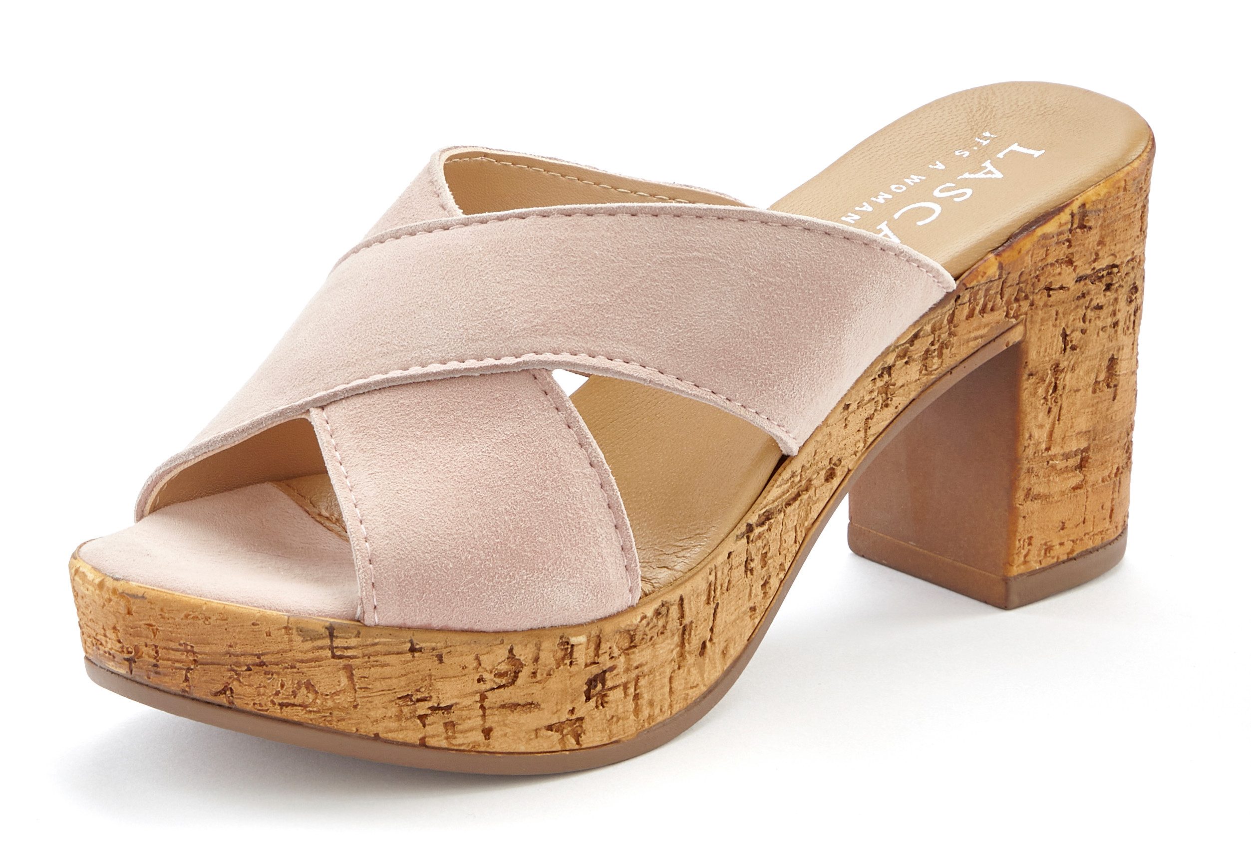 LASCANA Pantolette Mule, Sandale, offener Schuh günstig online kaufen