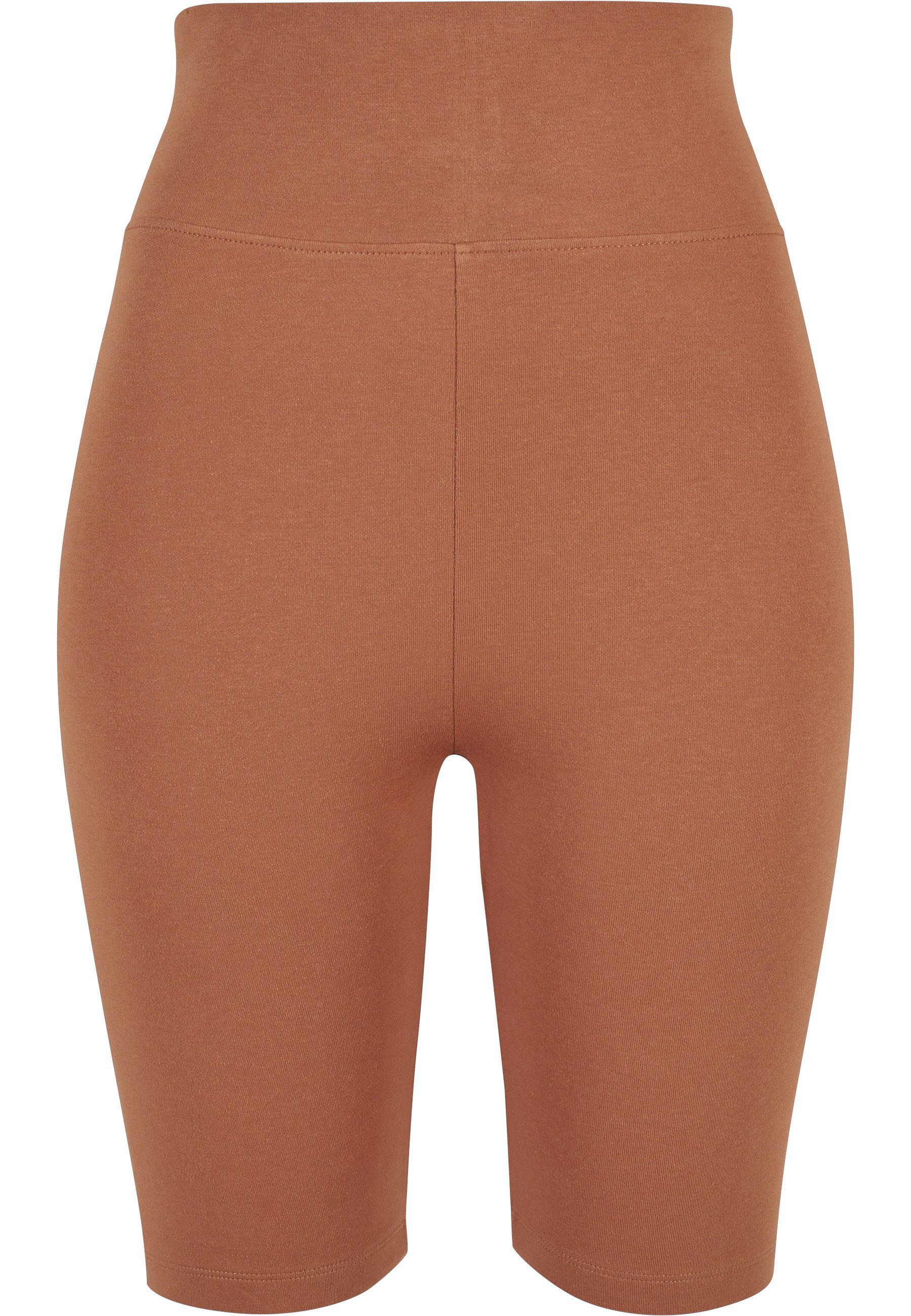Stoffhose Urban Classics Damen Ladies High Waist Cycle Shorts