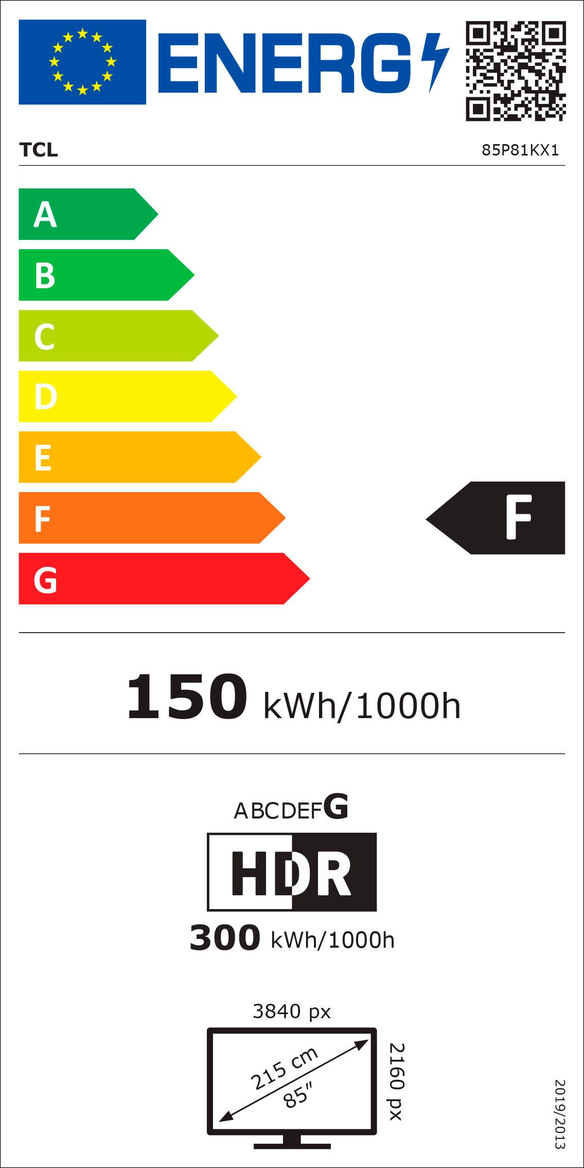 Energieeffizienzklasse: 