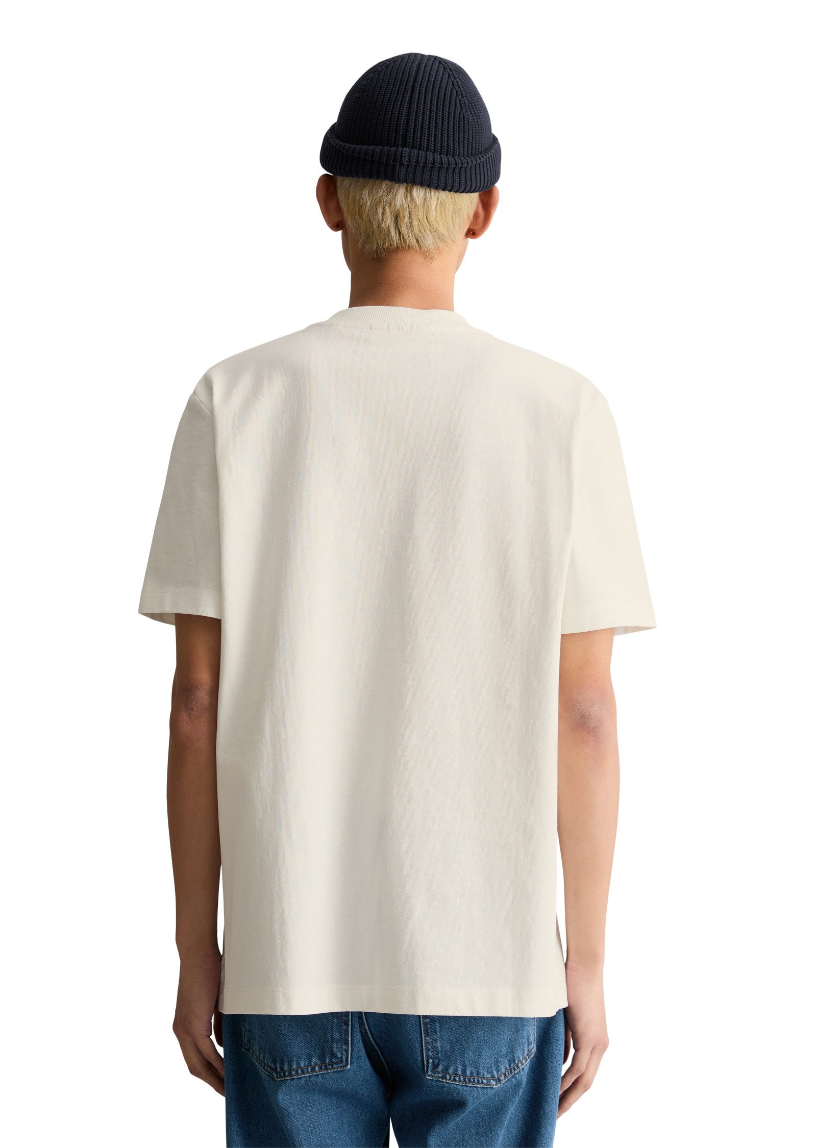 Marc O'Polo DENIM T-Shirt relaxed fit aus reiner Bio-Baumwolle günstig online kaufen