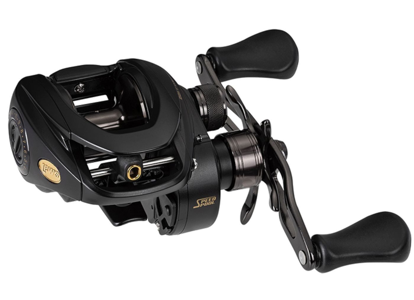 Lews Baitcastrolle Lews BB1 Pro 6.2:1 Baitcast Reel - Linkshand Rolle)