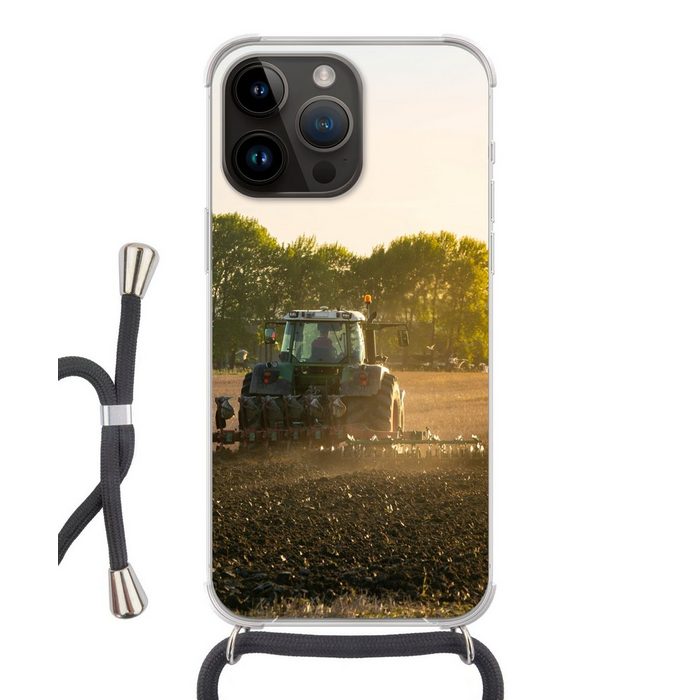 MuchoWow Handyhülle Traktor - Vogel - Land Handyhülle Telefonhülle Apple iPhone 14 Pro