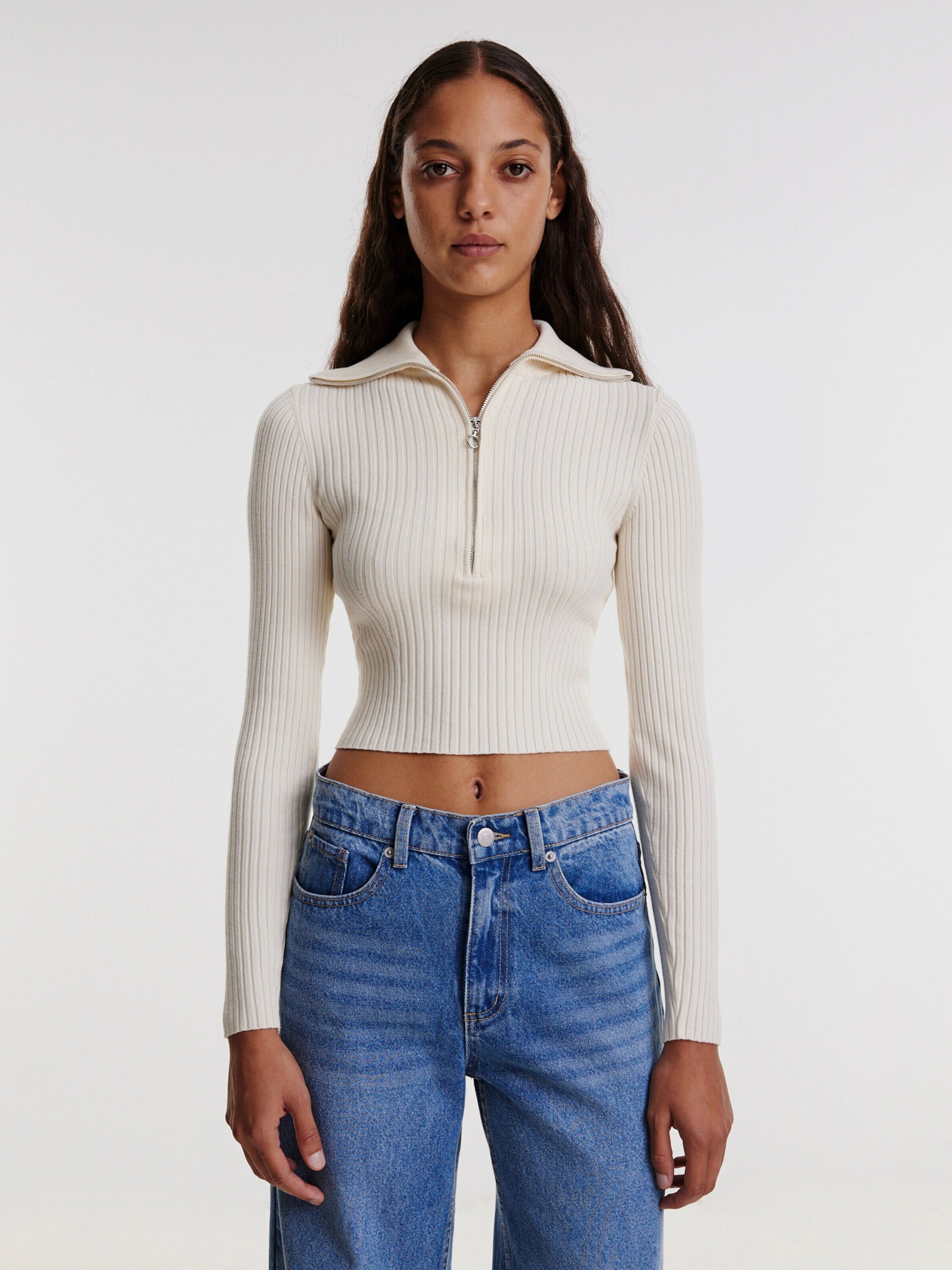 EDITED Strickpullover Fritzi (1-tlg) Plain/ohne Details günstig online kaufen