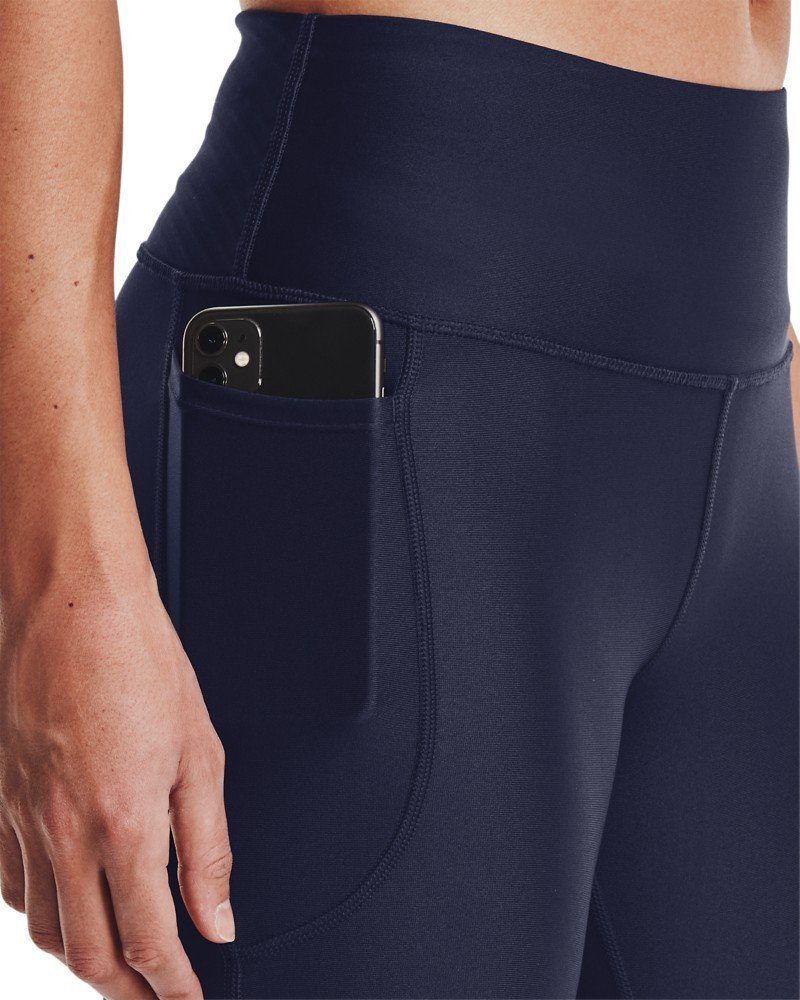 Under Armour® Leggings HeatGear Armour No-Slip Waistband-Caprihose