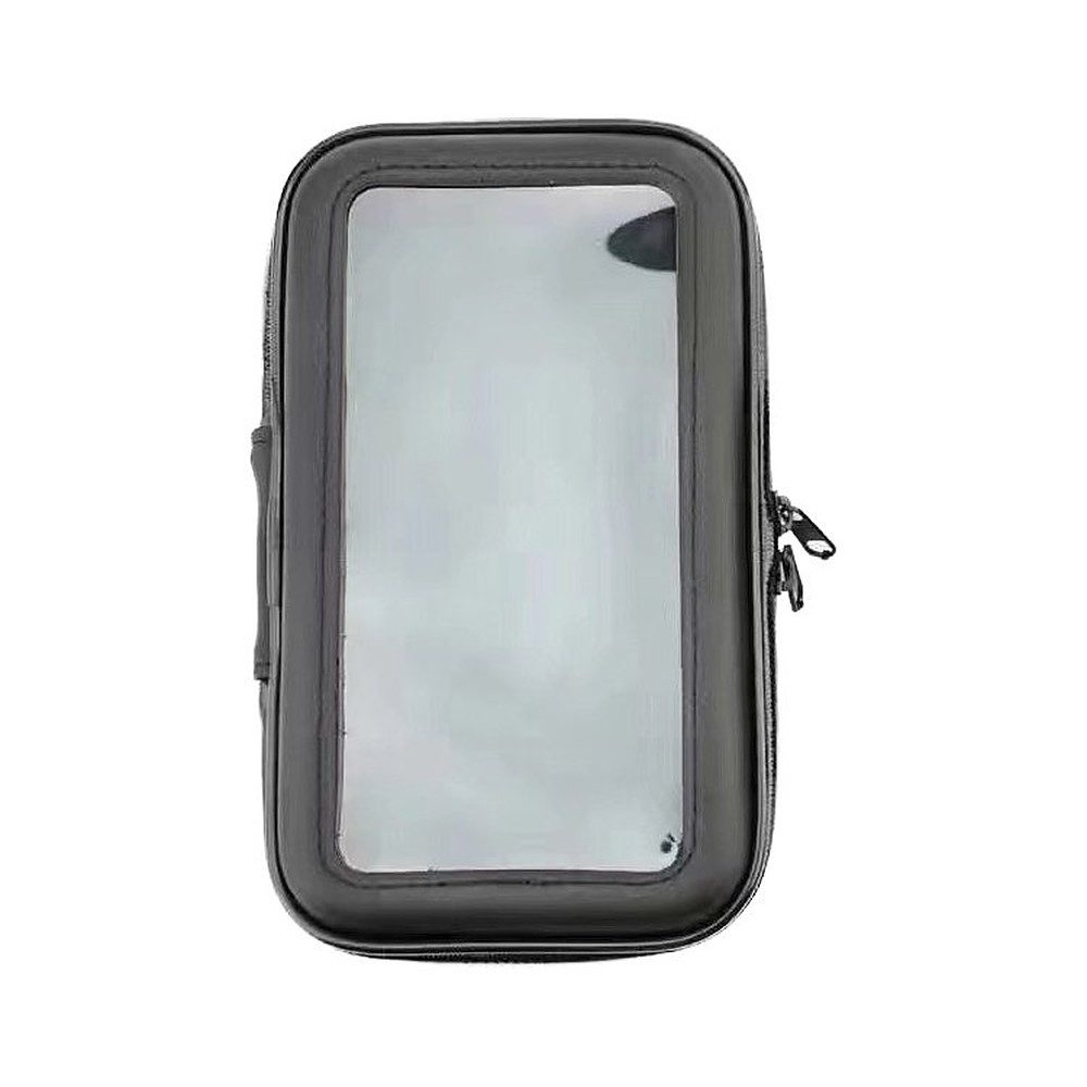 Hurtel Handy-Lenkertasche Smartphonetasche Fahrradtasche Motorradtasche (Spar-Set, 1-tlg., 3 cm dick robust), spritzwassergeschützt, Sichtfenster, gepolstert