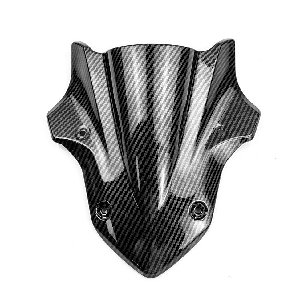 Zaddox Motorradhelm-Visier Windschild für Kawasaki Z 900 17-19 Windschutz Racingscheibe WY5 carbo