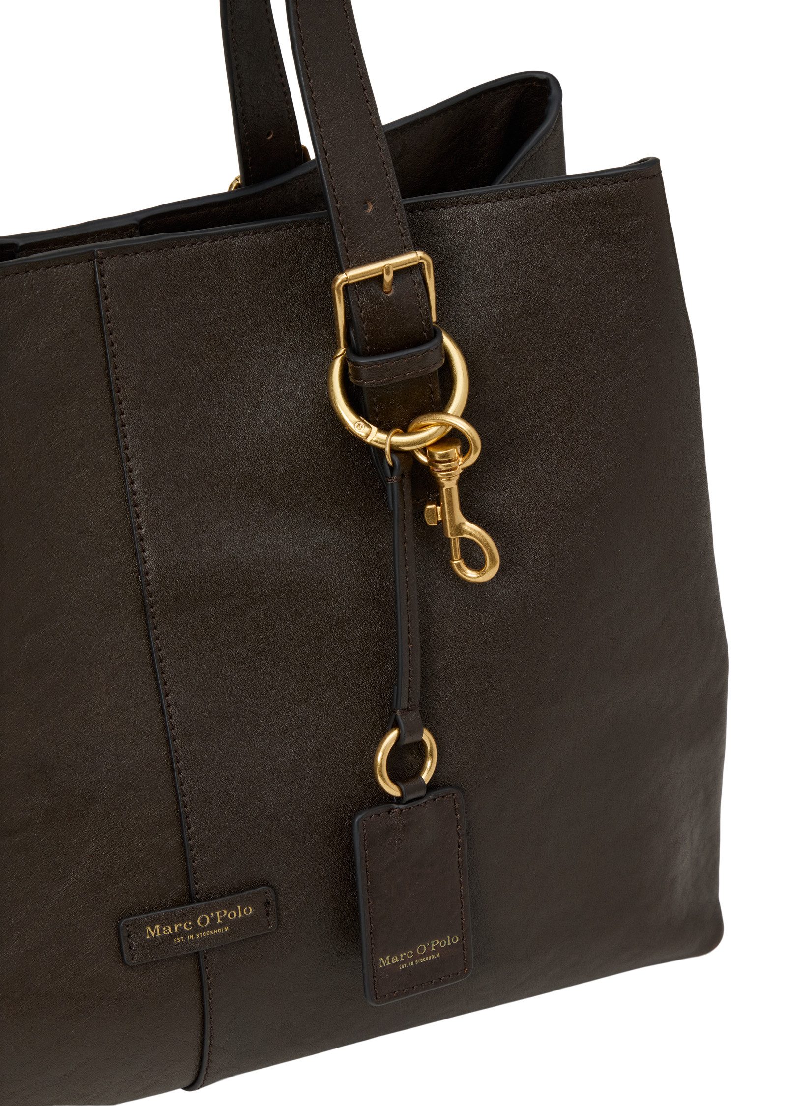Marc O'Polo Shopper aus weichem Rindleder – Bild 3 von 5
