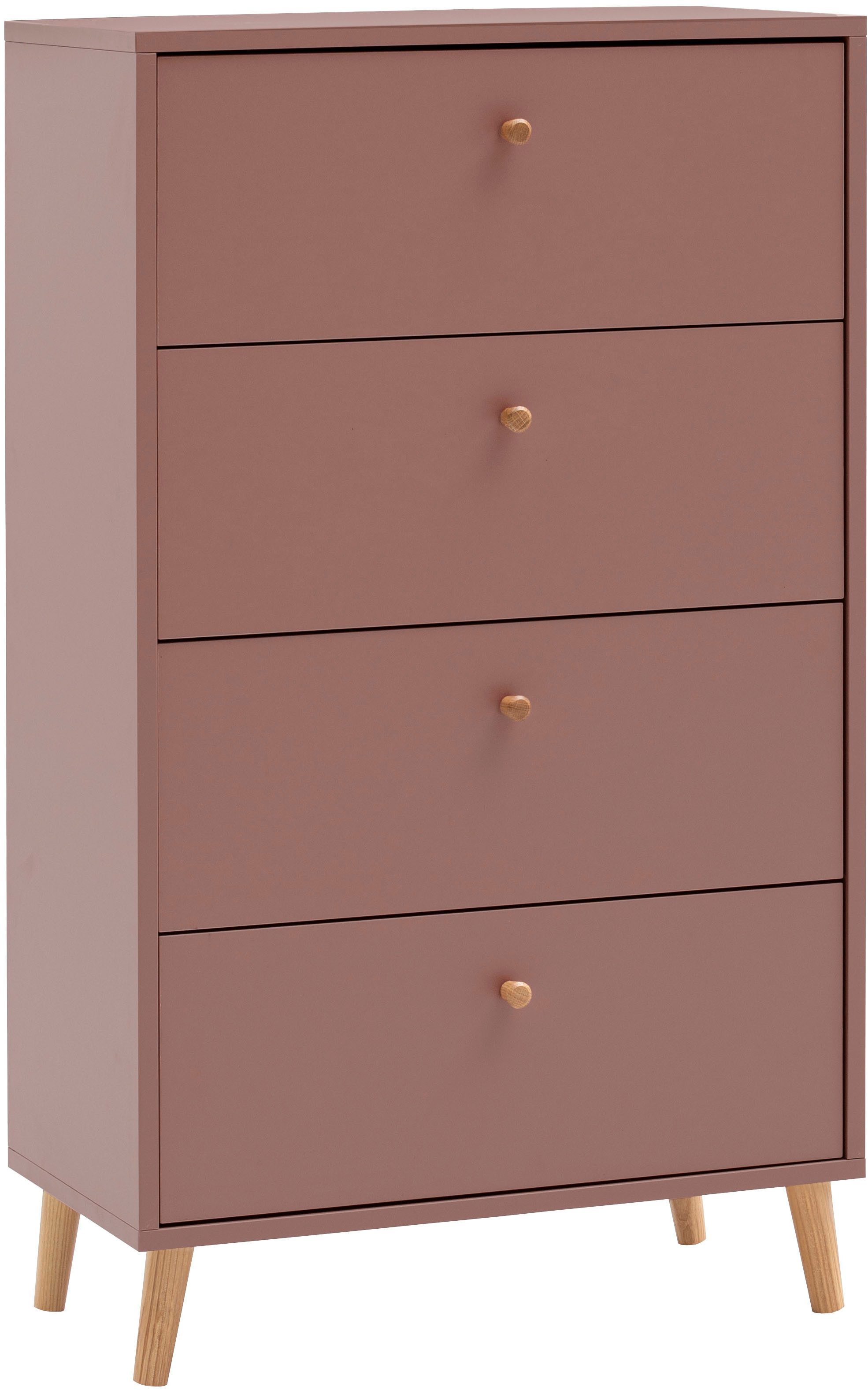 Schildmeyer Kommode Bjarne, Kommode, melaminharzbeschichtet, Made in Germany, B: 60 cm (1 St), Solide Verarbeitung - Dieses Produkt ist in Deutschland gefertigt