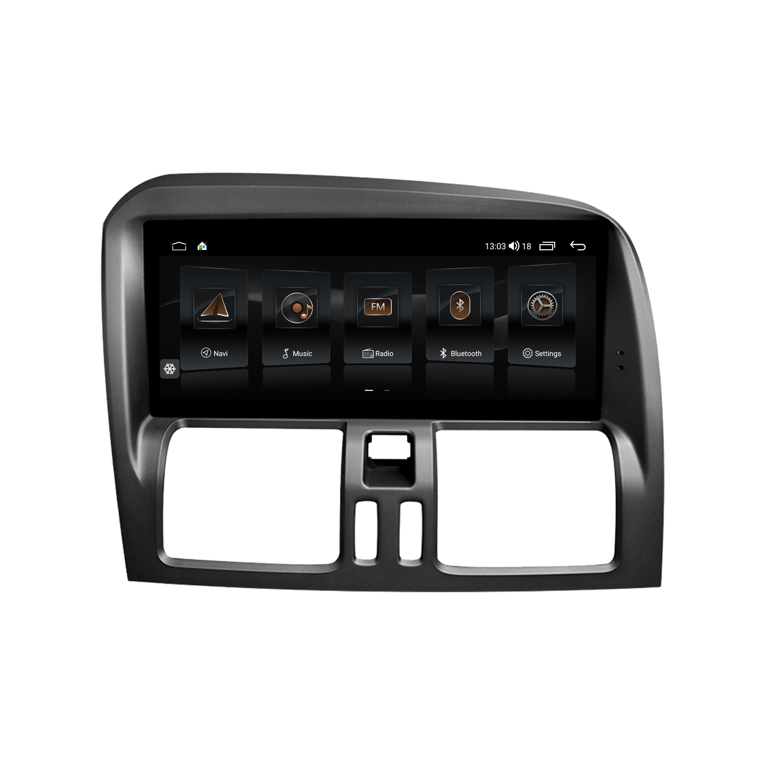 TAFFIO Für Volvo XC60 (09-10) 8.8" Touch Android GPS CarPlay AndroidAuto Einbau-Navigationsgerät