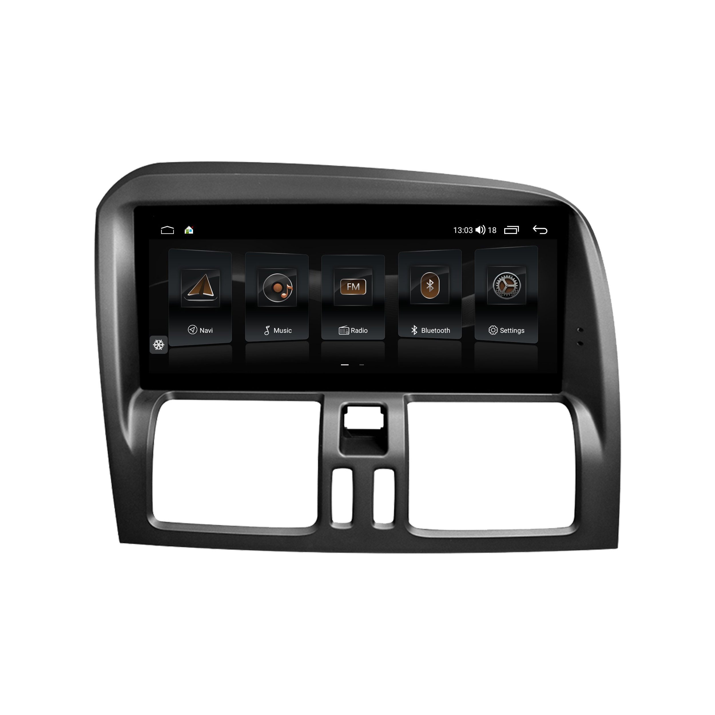 Für Volvo XC60 (09-10) 8.8" Touch Android GPS CarPlay AndroidAuto Einbau-Navigationsgerät