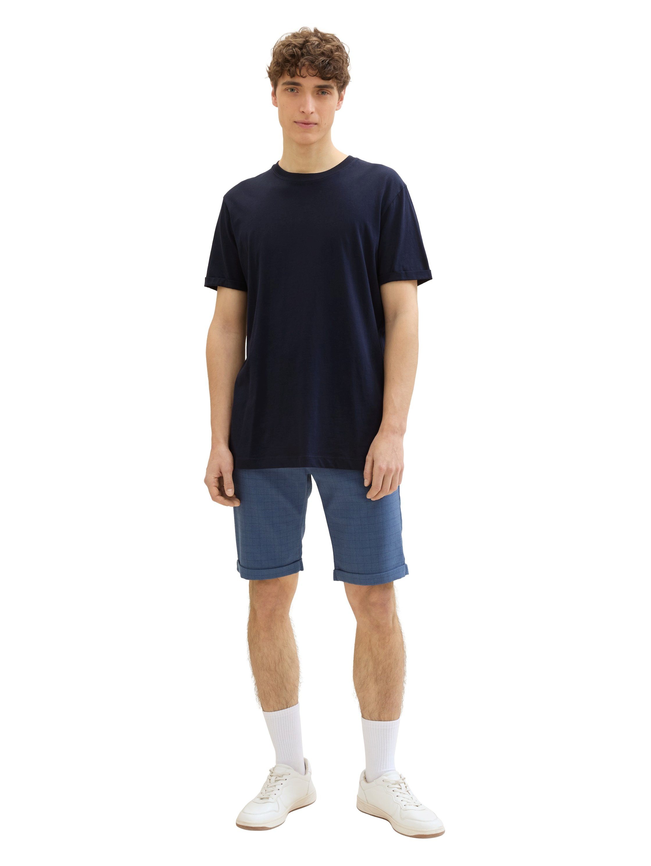 TOM TAILOR Denim Chinoshorts in karierter günstig online kaufen