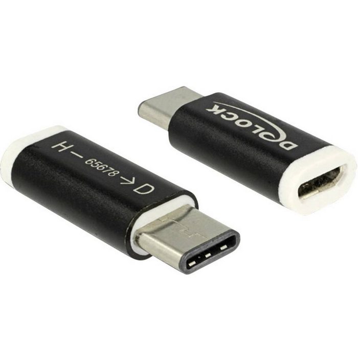Delock USB Type-C™ 2 Adapter Micro-B Buchse (Host) zu USB-Adapter