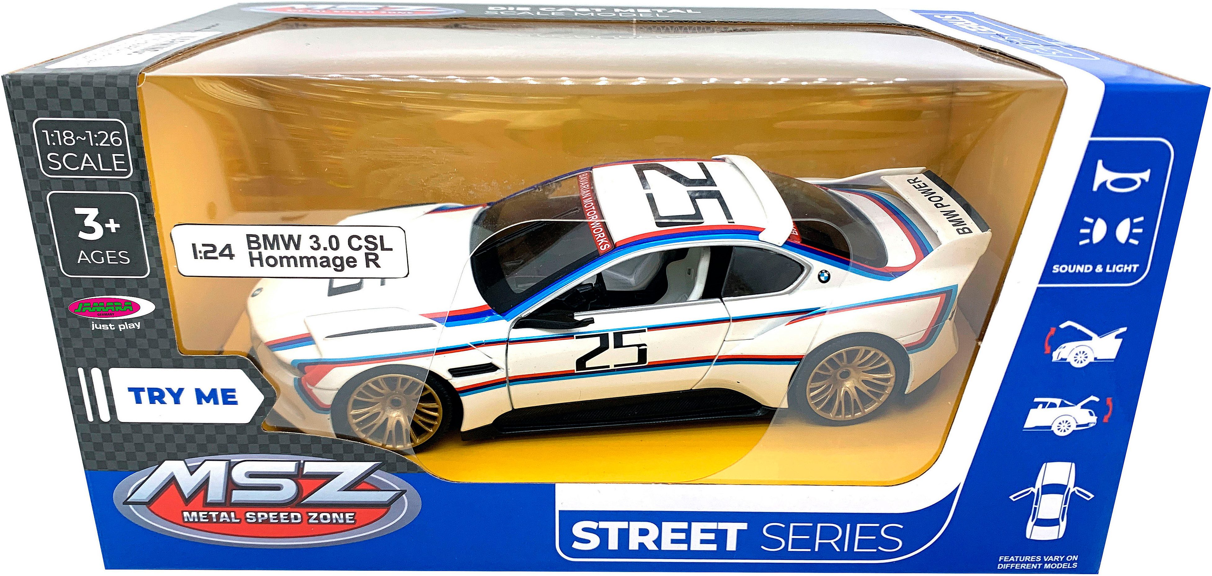 Jamara Spielzeug-Auto Diecast, BMW 3.0 CSL günstig online kaufen