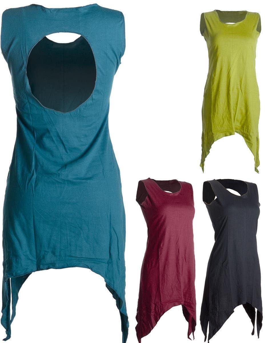 Vishes Zipfelkleid Zipfeliges Elfenkleid mit rundem günstig online kaufen