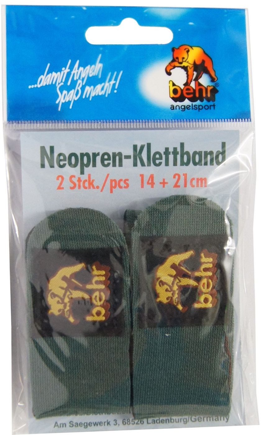 Behr Rutenhalter Behr Neopren Rutenbänder Klettbänder (2 Stück), (2-tlg)