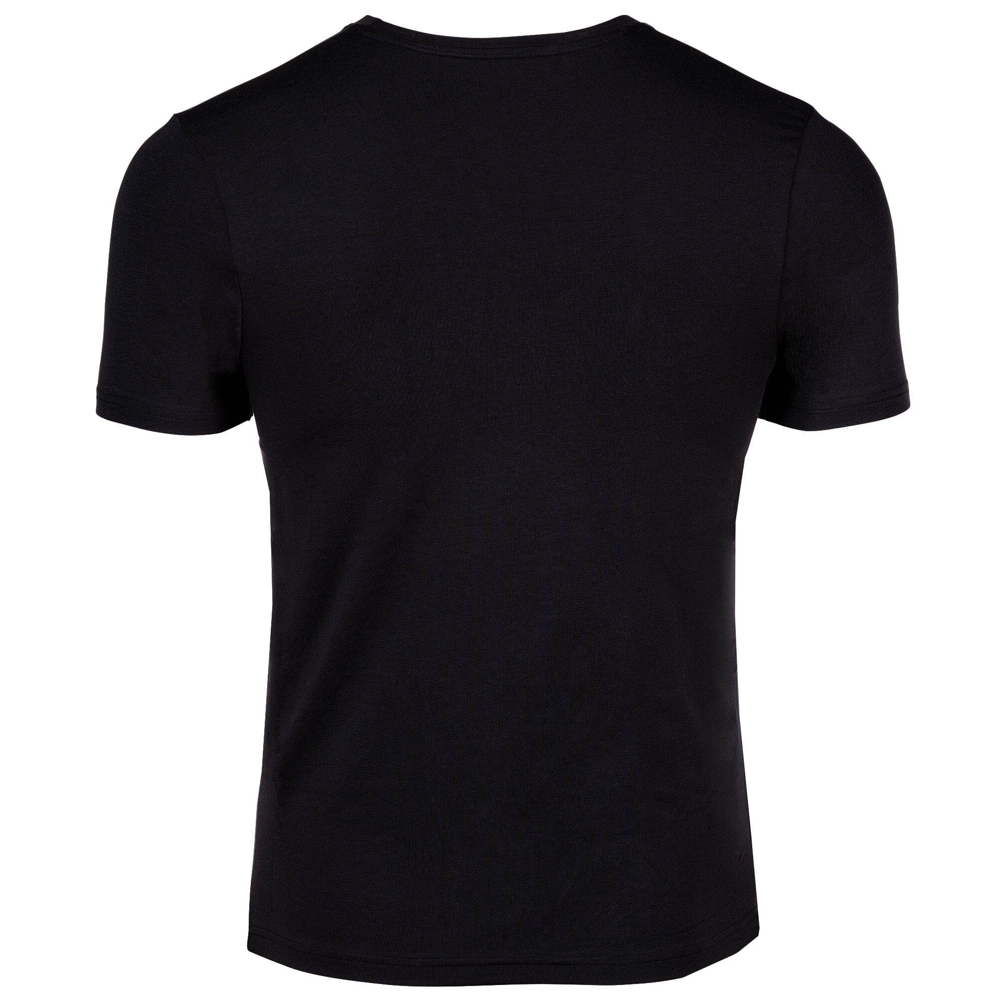 Marc O'Polo T-Shirt Organic Shirt, Herren Schwarz - 3er Pack T-Shirt, V-Neck