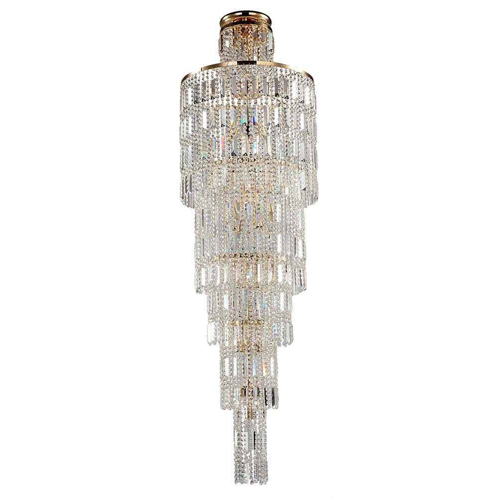 Maytoni Deckenleuchte, Leuchtmittel nicht inklusive, Deckenlampe Deckenleuchte Kristalllampe Wohnzimmerleuchte Metall
