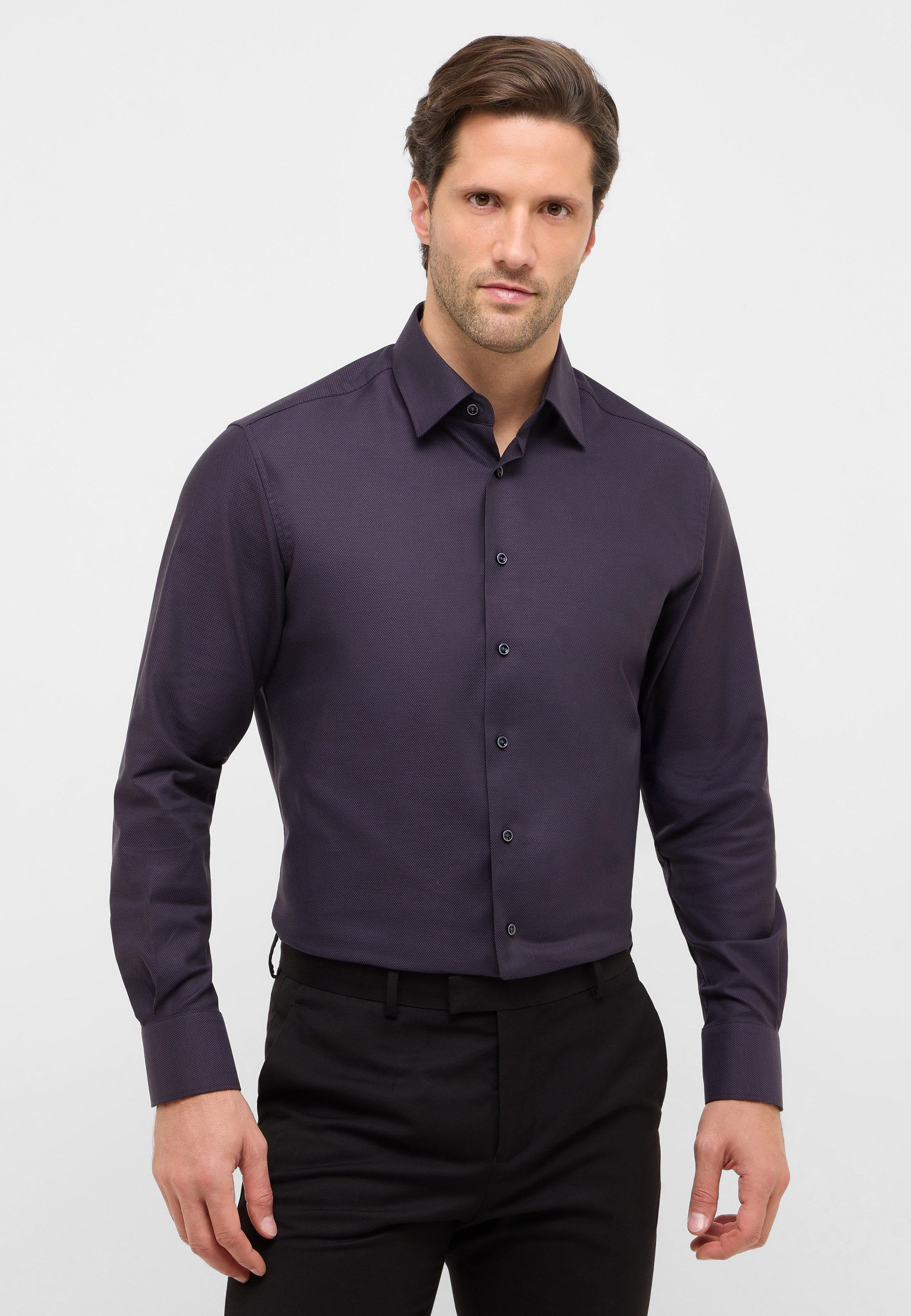 Eterna Langarmhemd MODERN FIT NON IRON (bügelfrei) günstig online kaufen