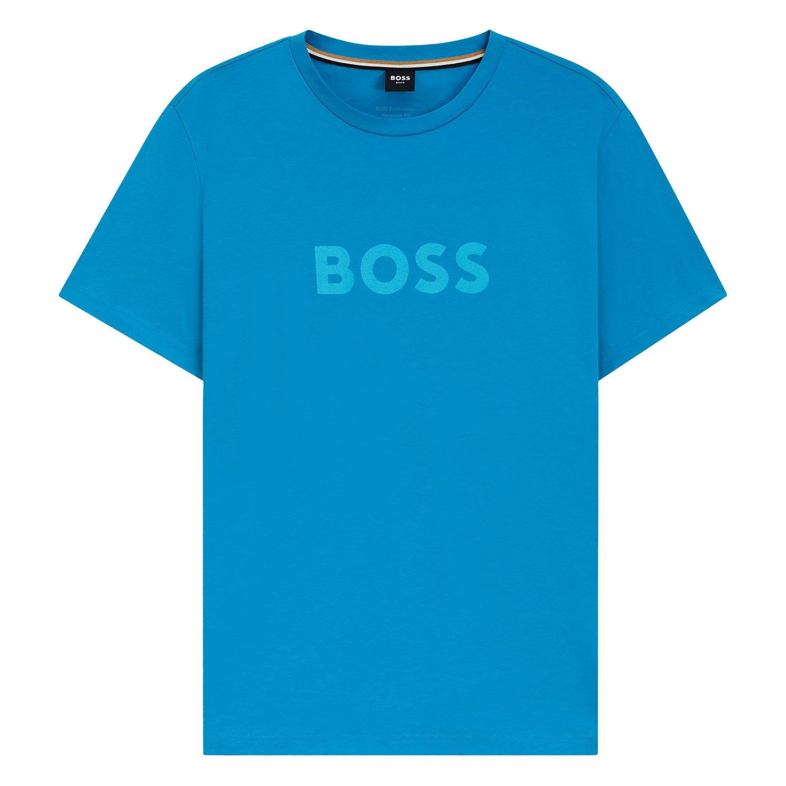 BOSS T-Shirt T-Shirt RN mit großem Markenprint auf der Brust günstig online kaufen