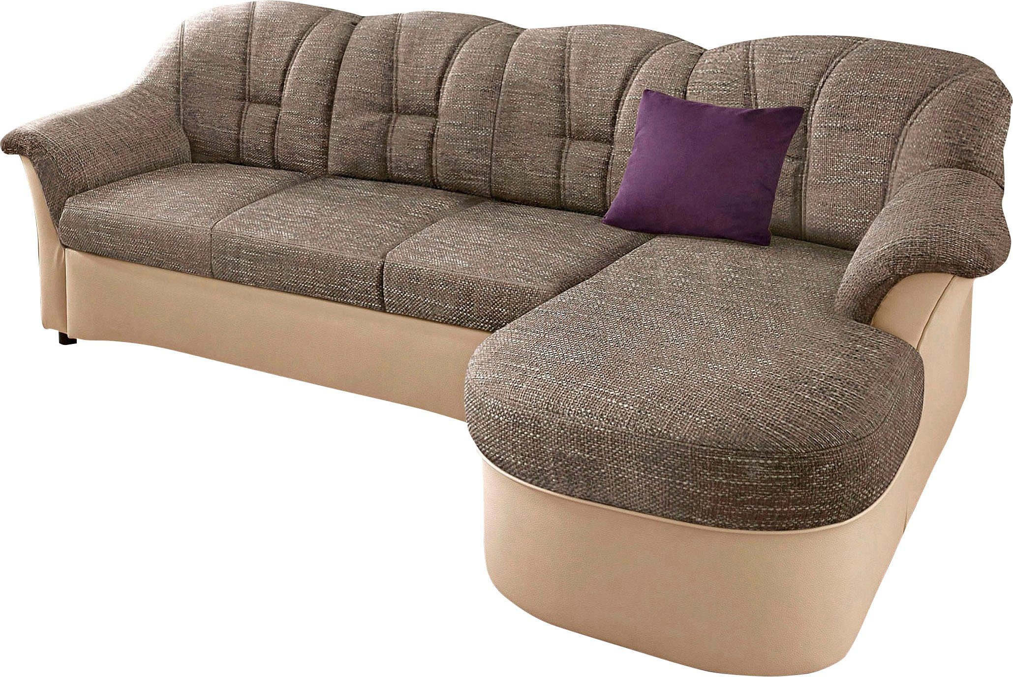 DOMO collection Ecksofa Flores Schlafsofa, B/T/H: günstig online kaufen