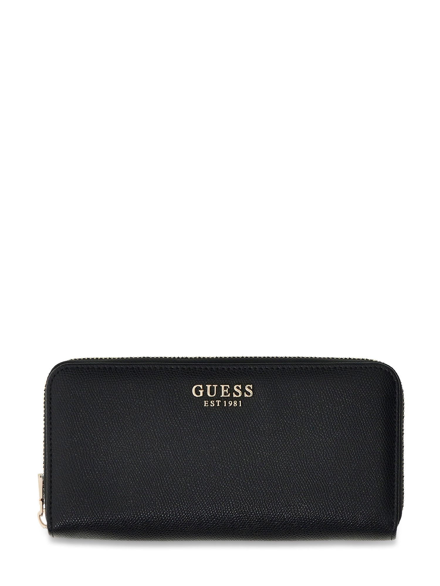 Guess Geldbörse AMORETTE SLG LRG ZIP AROUND, Damen Portemonnaie, Geldbeutel mit edlem Logoschriftzug