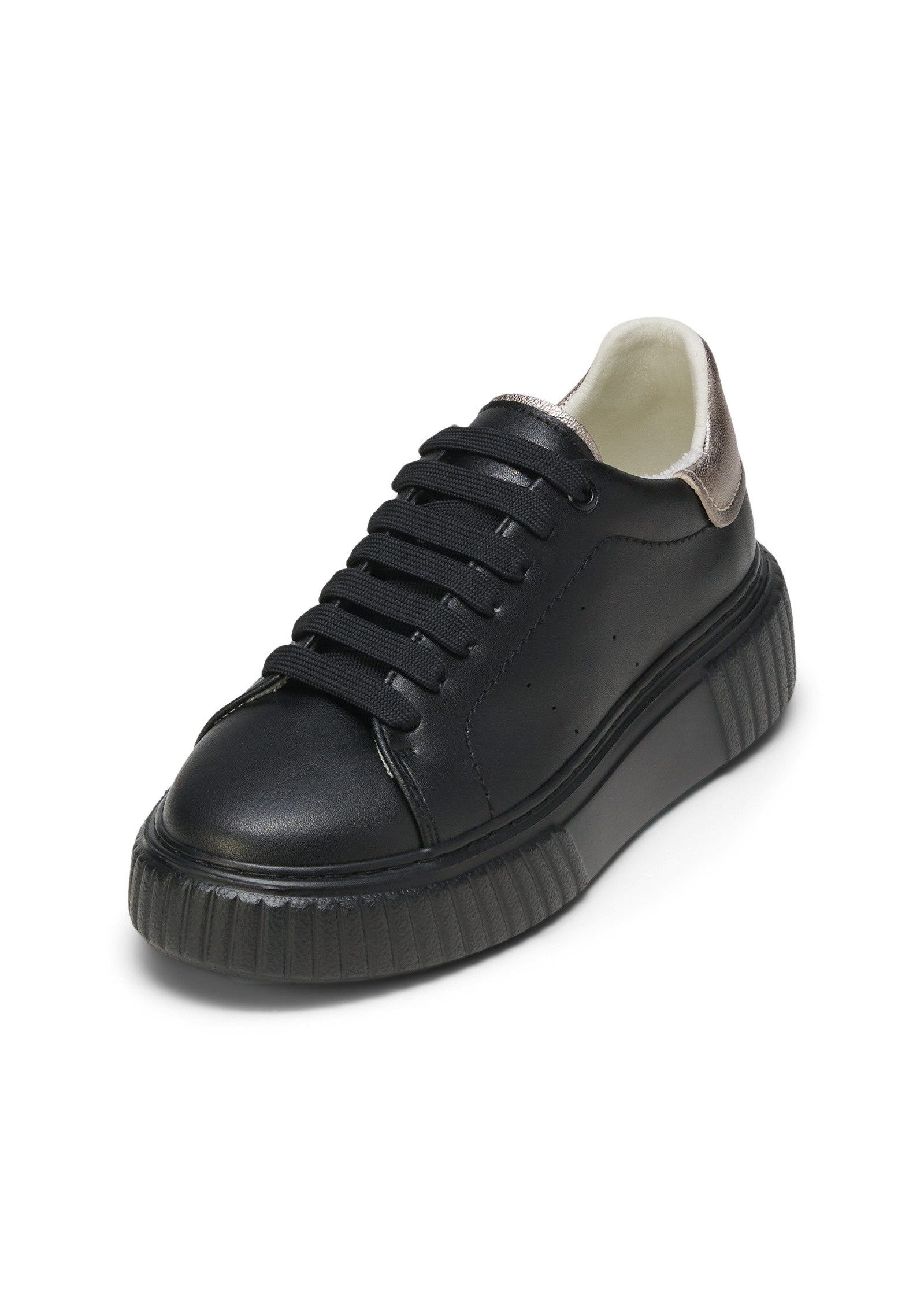 aus Rindleder Sneaker