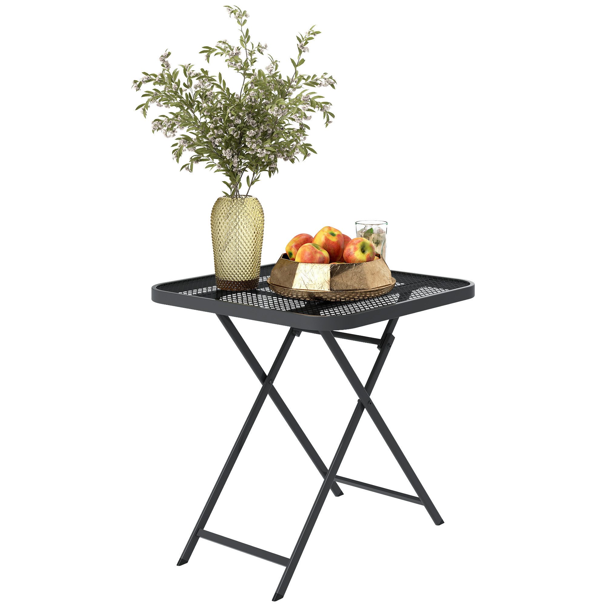 Gartentisch mit Ausschnitt-Design