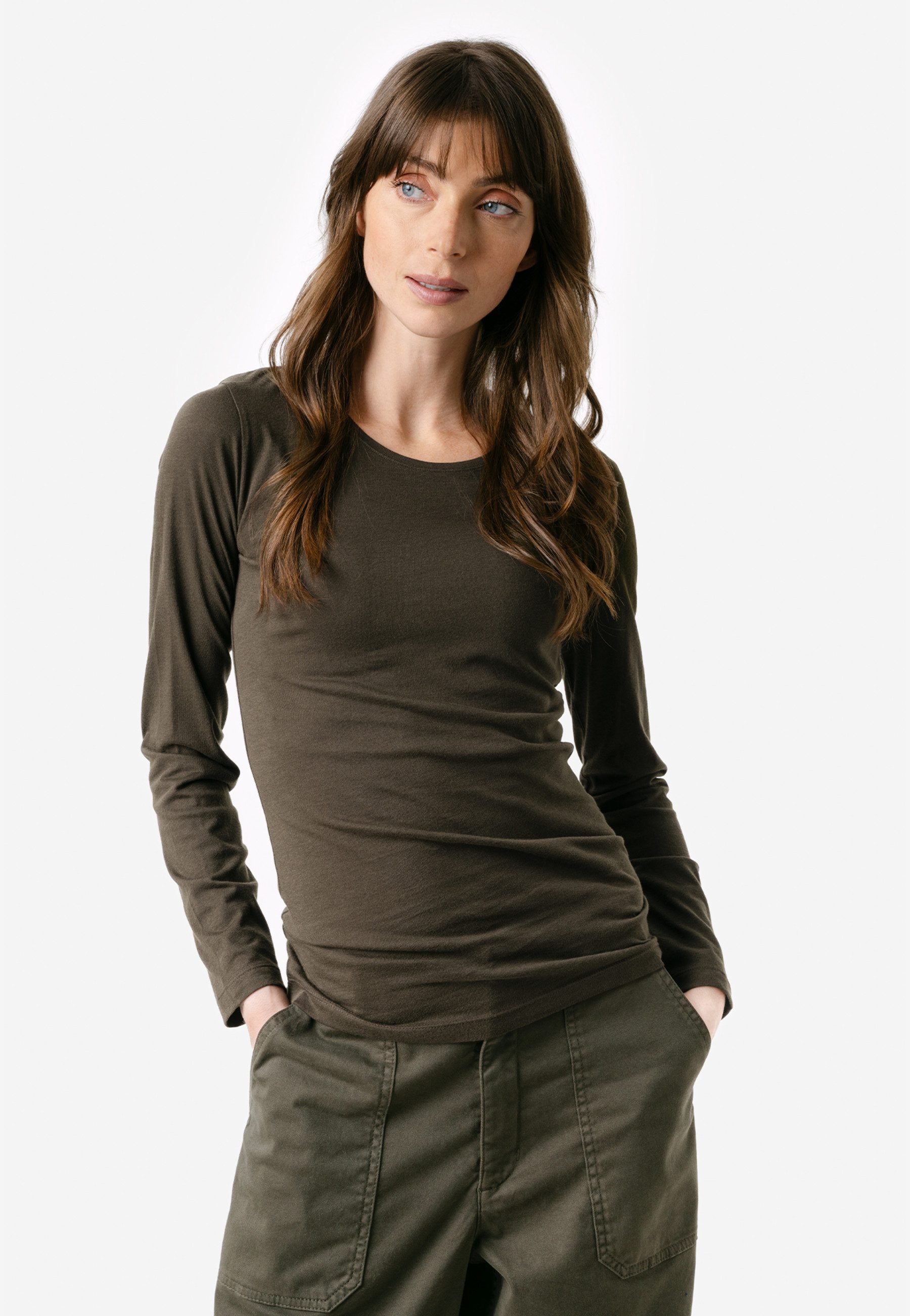 LIVING CRAFTS Langarmshirt SUSANNA GOTS zertifiziert