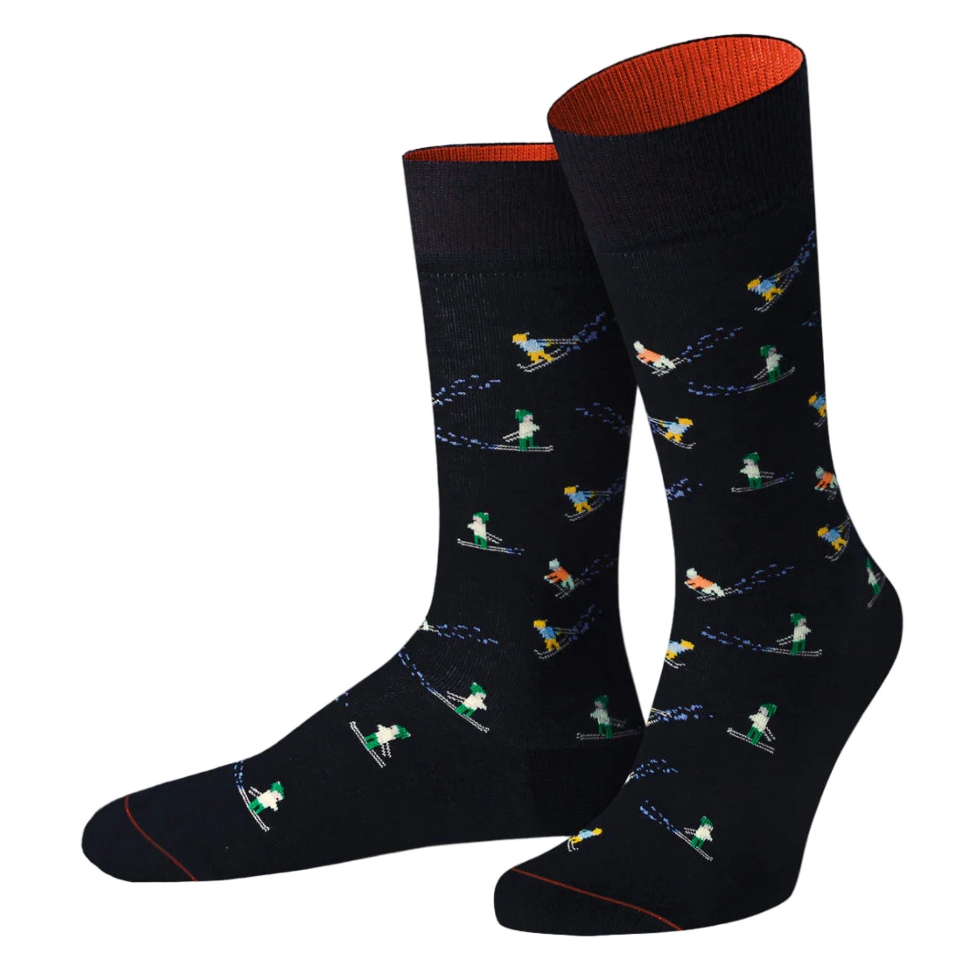 Socken Skifahrer Icon Baumwoll-Mischung Unisex