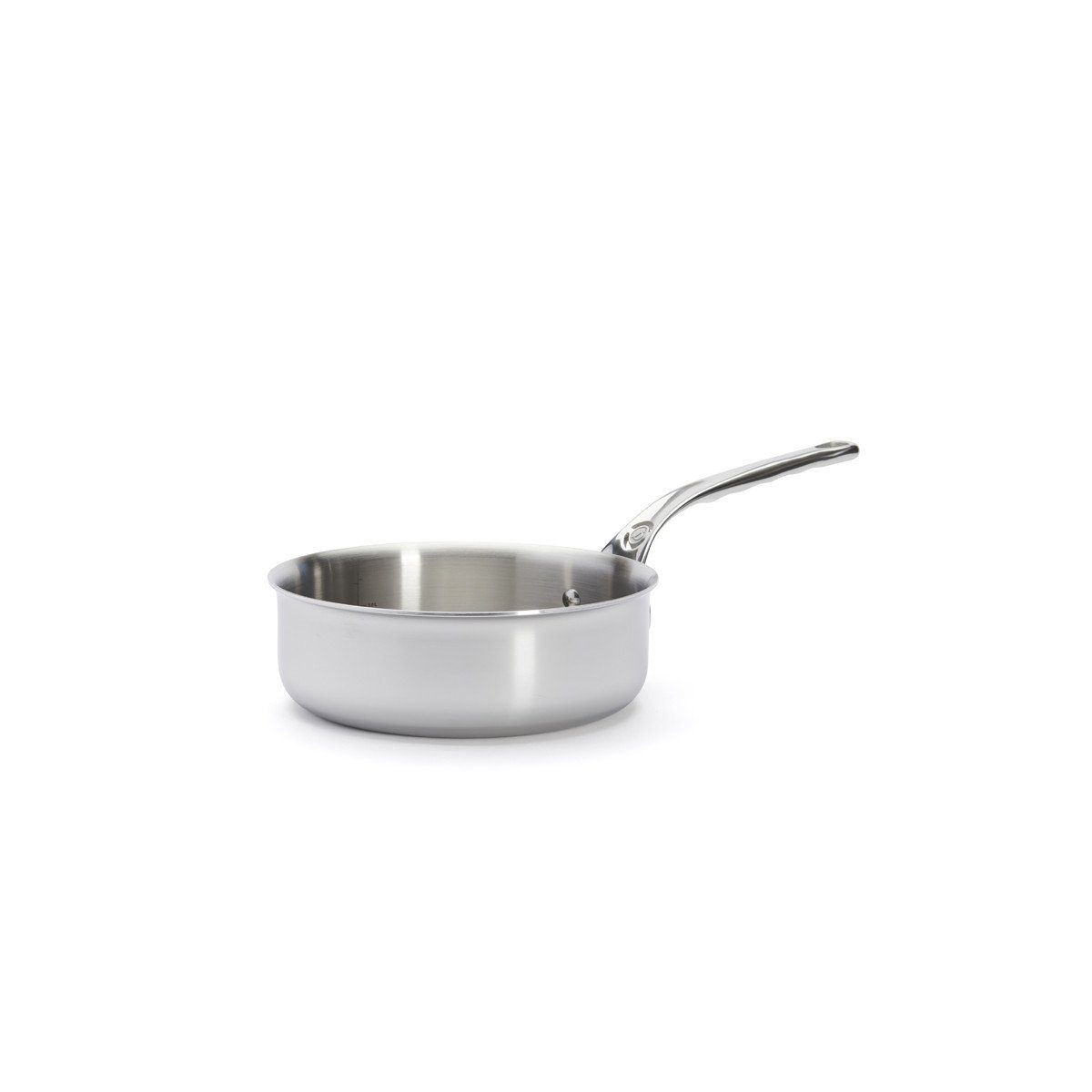 de Buyer Sauteuse Affinity, Sauteuse gerade 20 cm / 1,8 L - Edelstahl-Mehrschichtmaterial