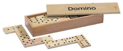 Philos Spiel, Philos 3603 - Domino groß, in Holzkassette