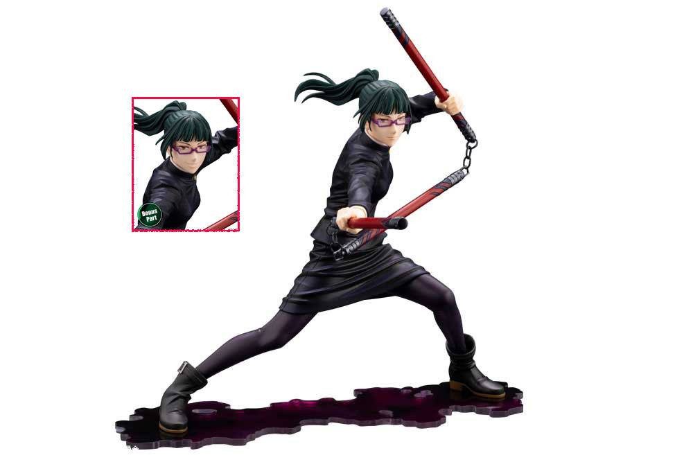 Kotobukiya Actionfigur Jujutsu Kaisen ARTFXJ Statue 1/8 Maki Zen'in Bonus Edition 21 cm