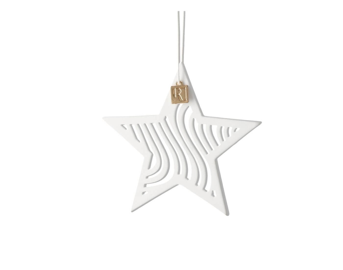Räder Design Christbaumschmuck Stern Hänger - Wellen