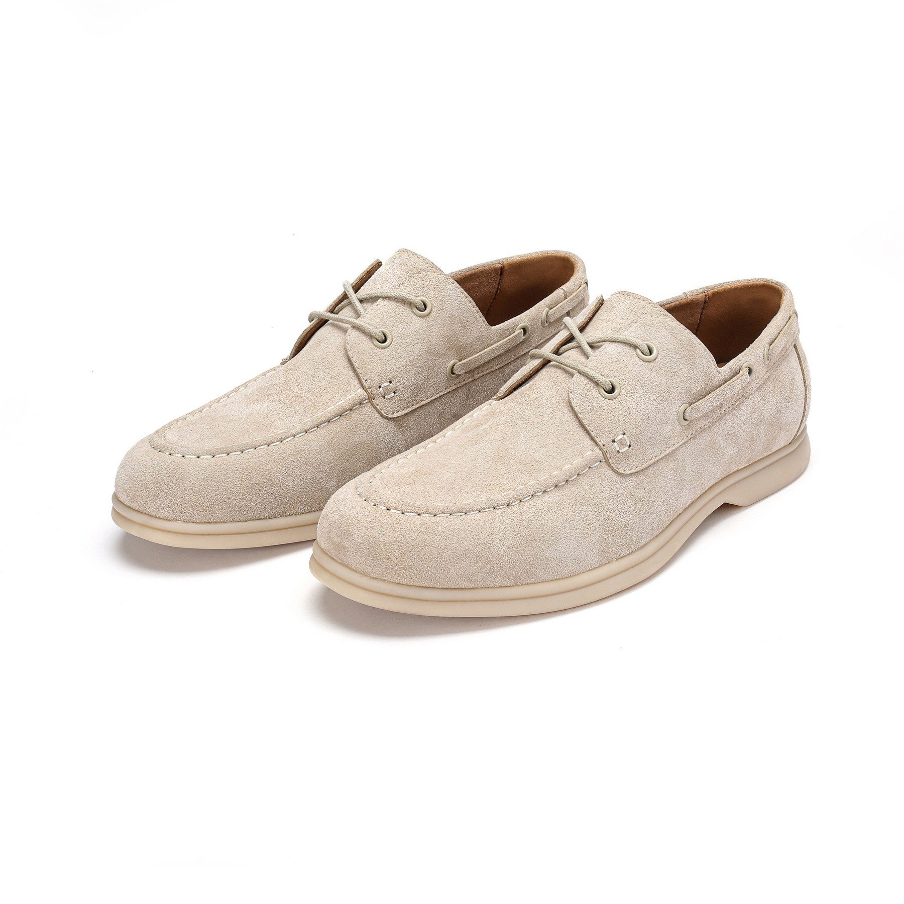 Allthemen Slip-On Sneaker Klassische Wildleder Loafers Herren im Retro Slip-On Sneaker Freizeit