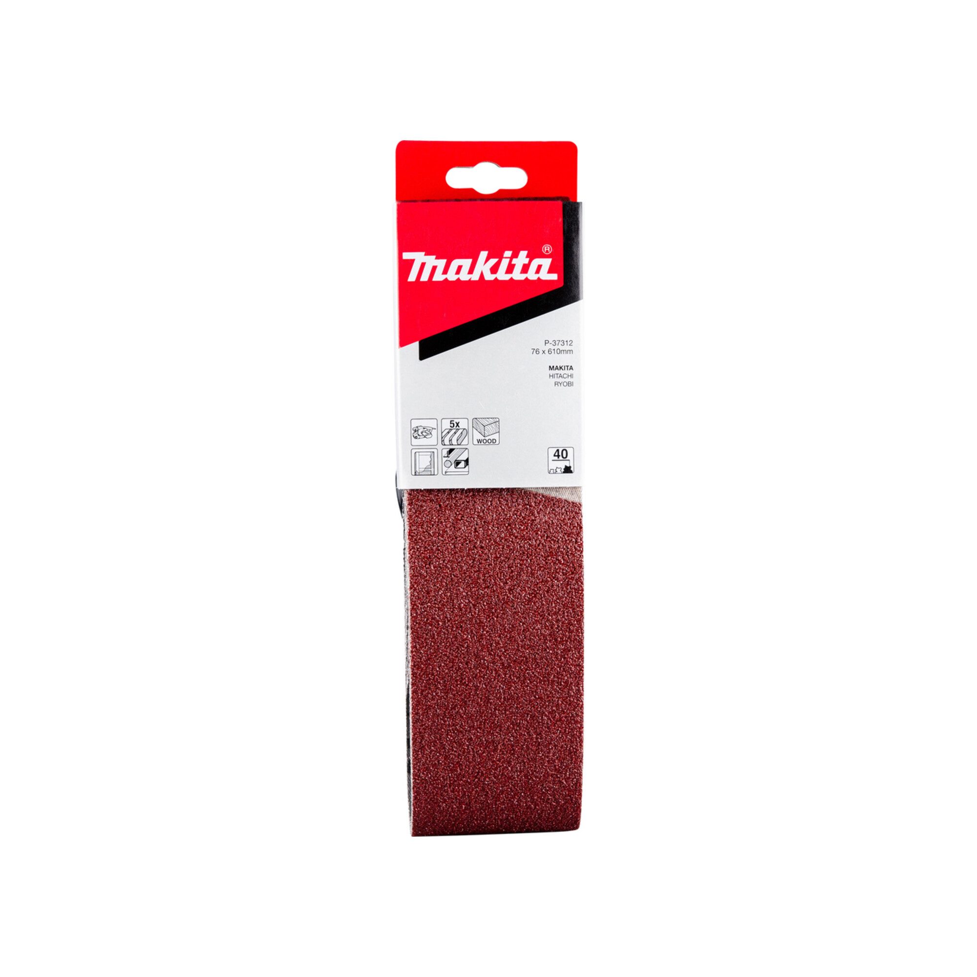 Makita Schleifband Makita Schleifband 76x610mm K40 (P-37312)
