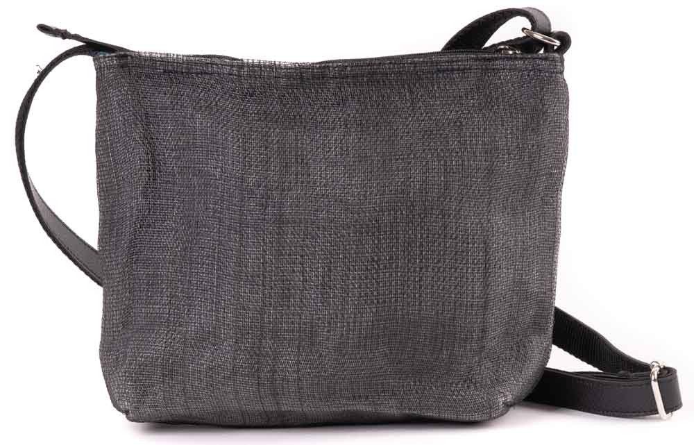 El Puente Schultertasche Schultertasche "Mekong", Handmade, Vegan, Handmade