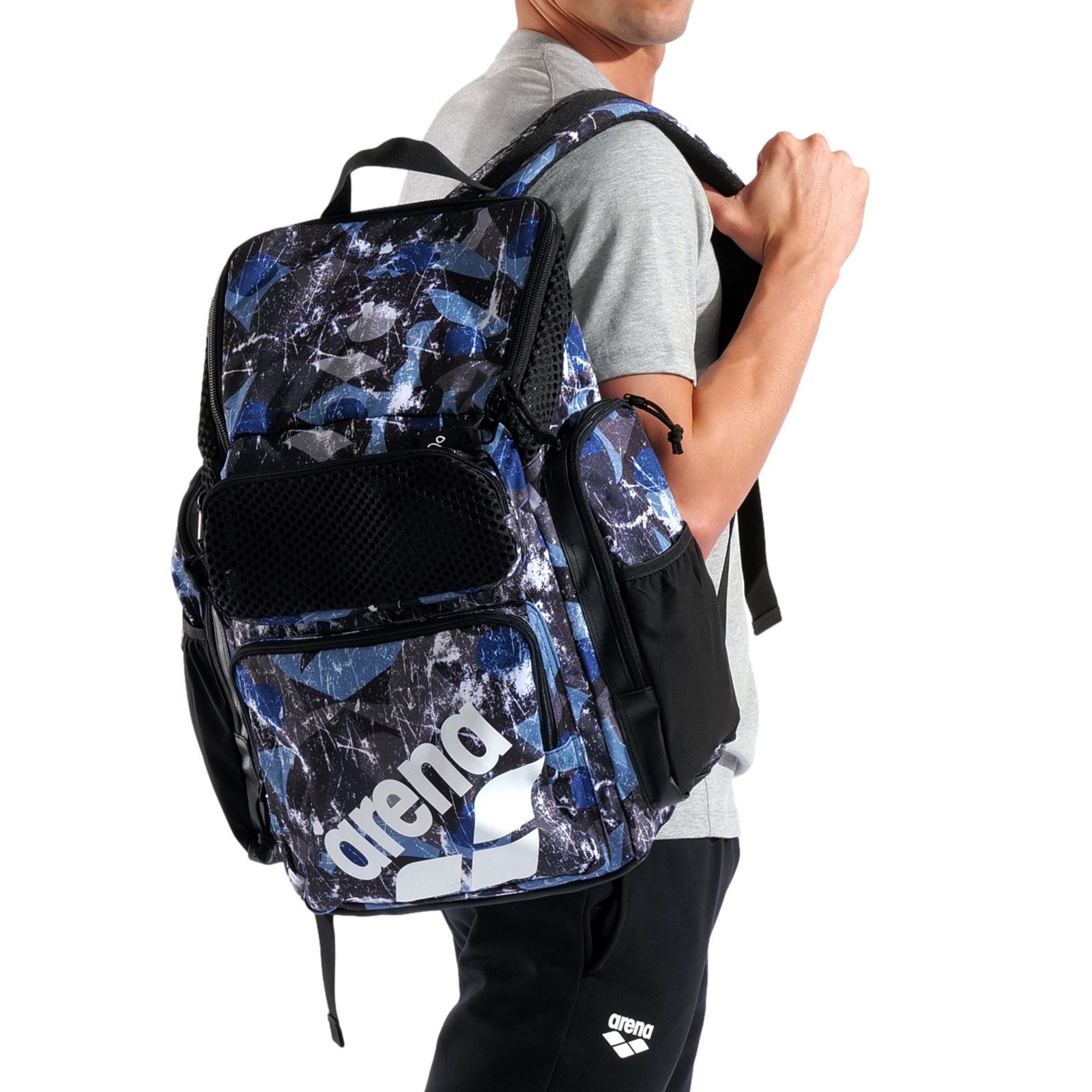 Arena Rucksack One Go Backpack 45L AO, mit 45 Liter Fassungsvermögen