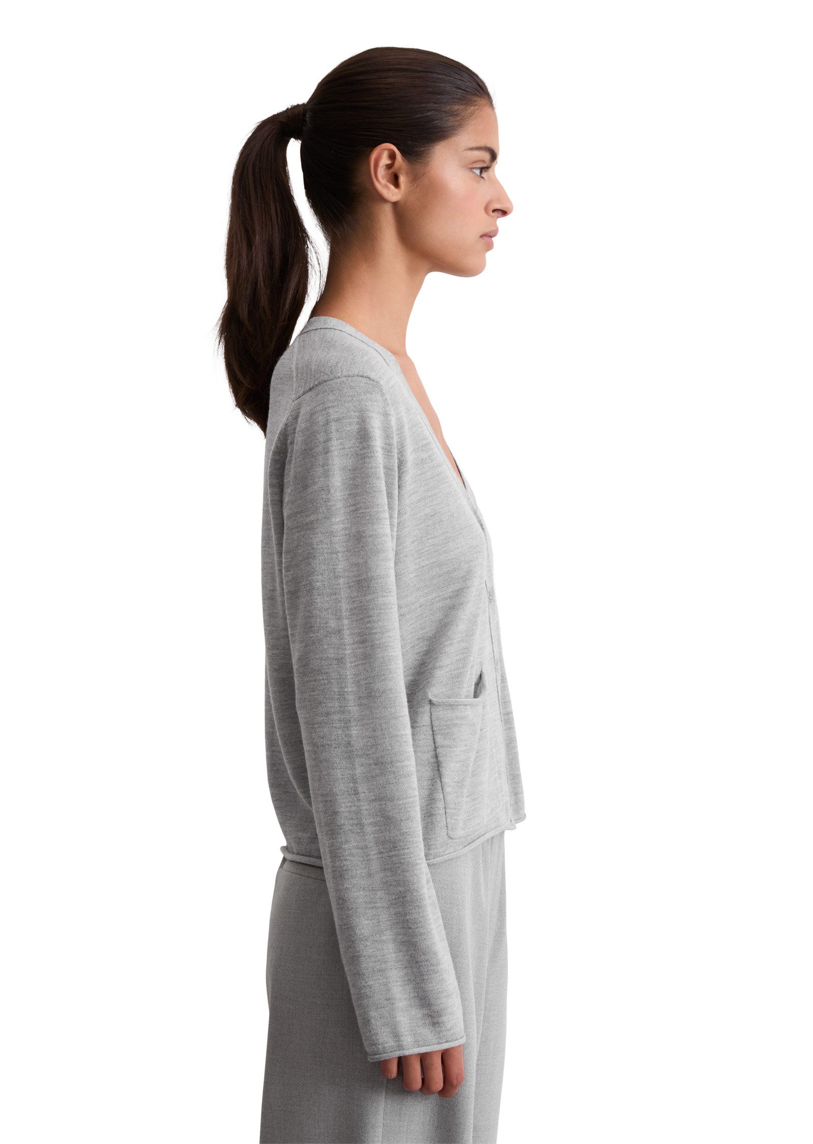 Marc O'Polo Cardigan aus feiner Merinowolle günstig online kaufen